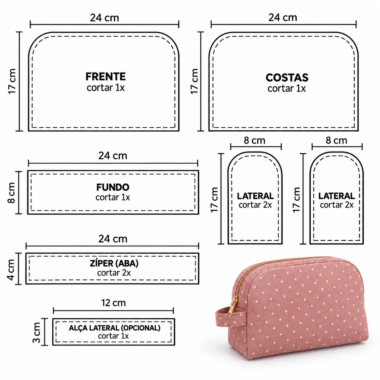 Modelo de necessaire 5