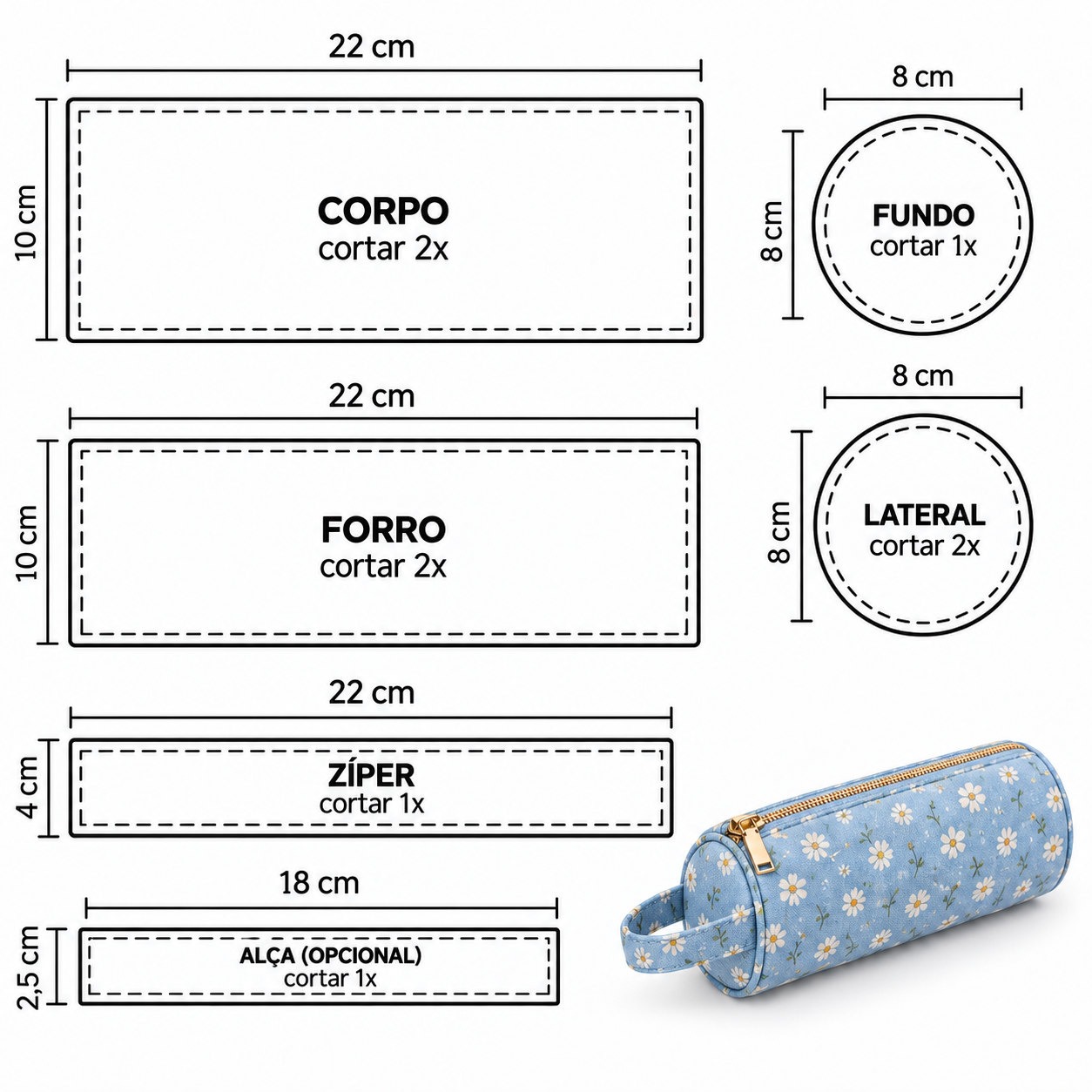 Modelo de necessaire 7