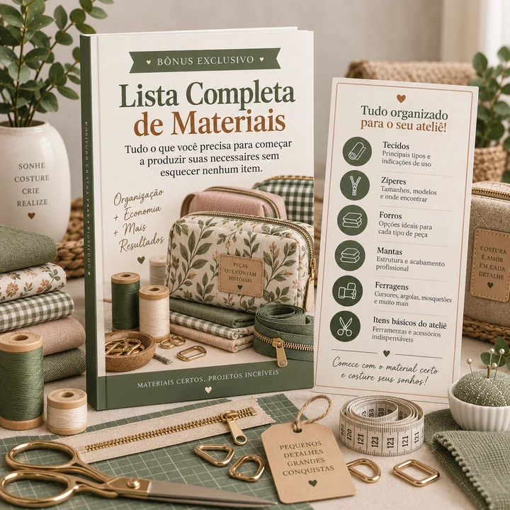 Lista Completa de Materiais